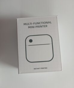 Mini drukarka termiczna Bluetooth różowa LX-D3 + rolki papieru - obrazek 7