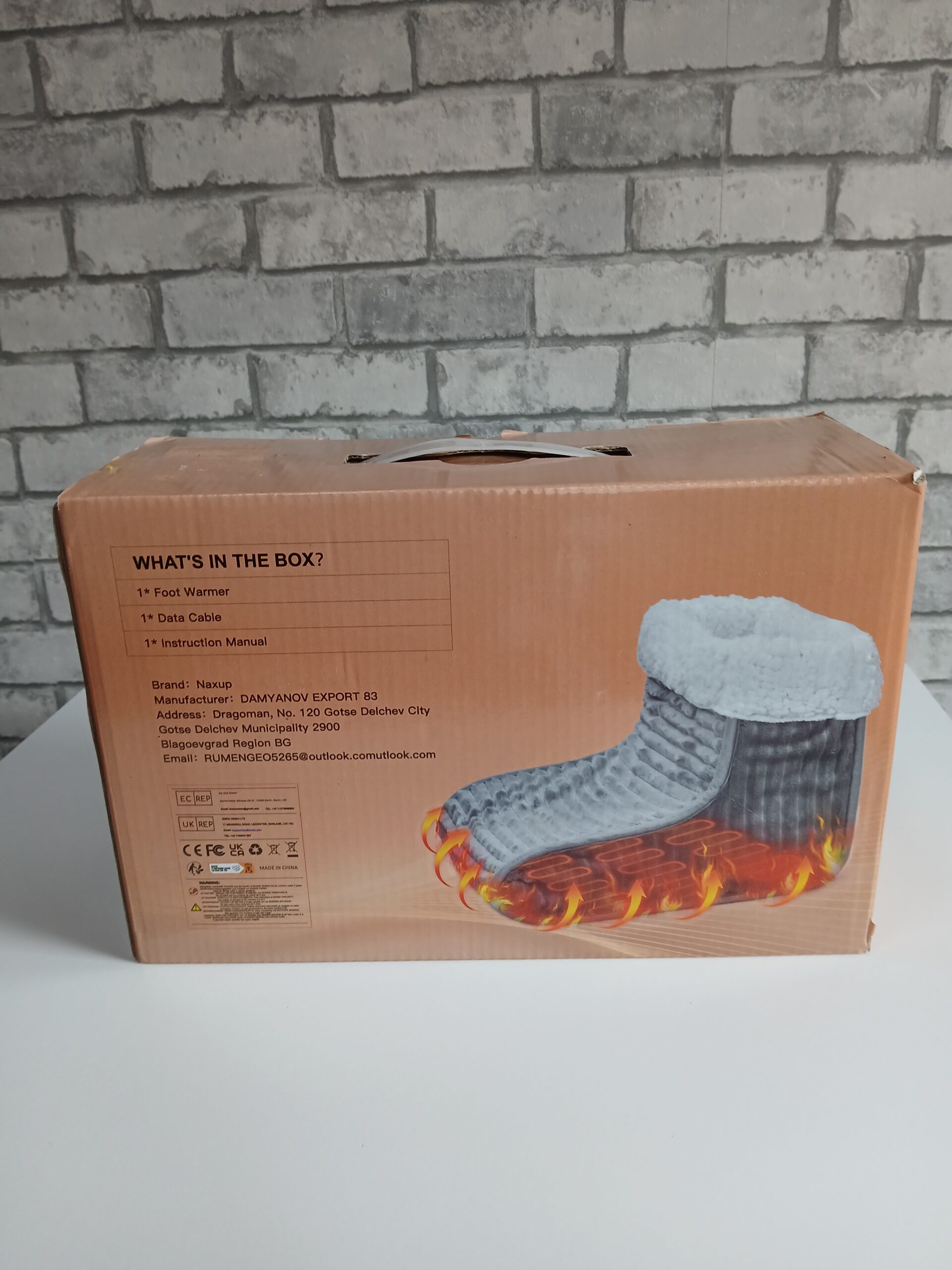 Elektryczny Oogrzewacz do stóp Naxup Foot Warmer 9 poziomów timer - obrazek 8