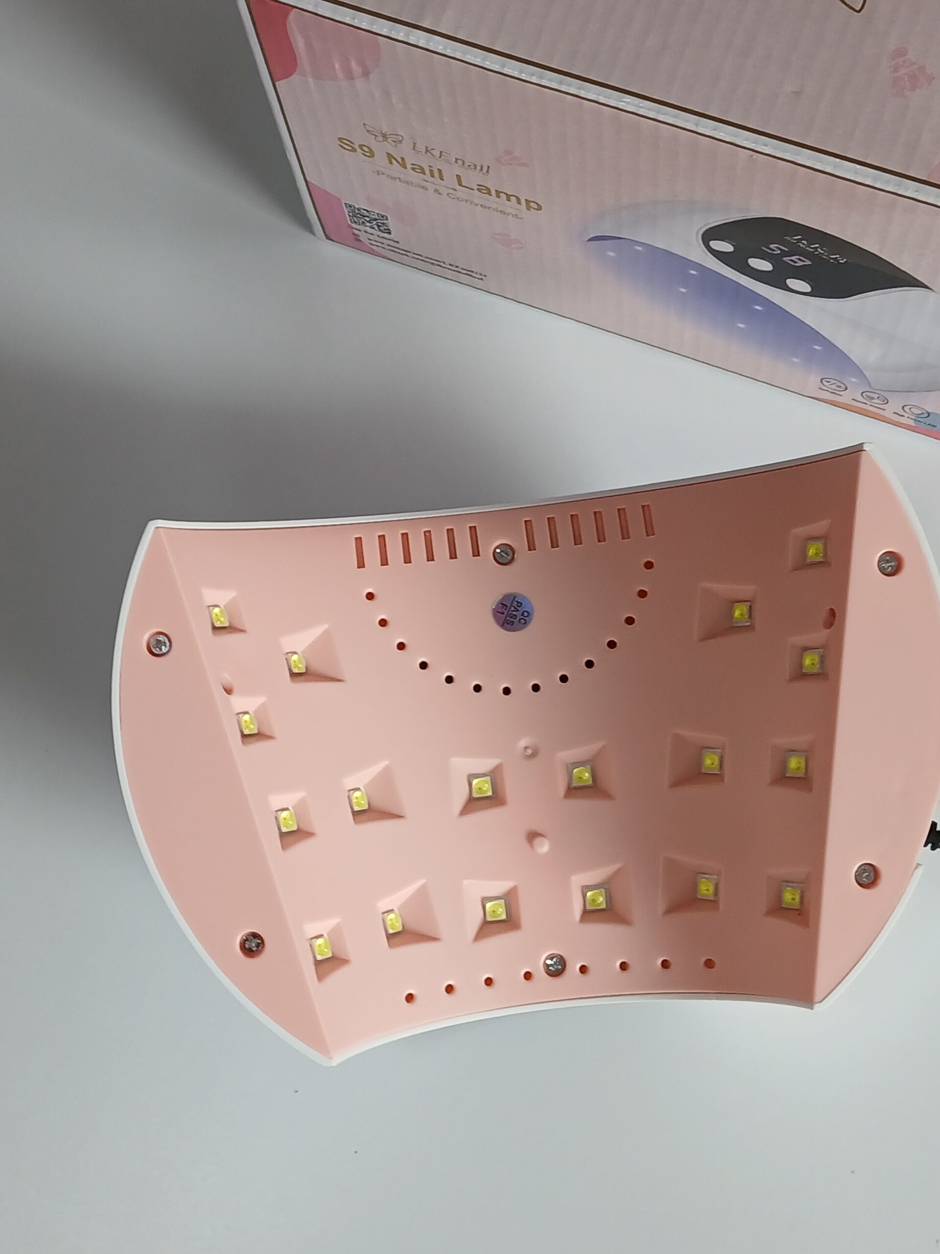 Lampa do paznokci LED UV LKE S9 do manicure hybrydowego - obrazek 5