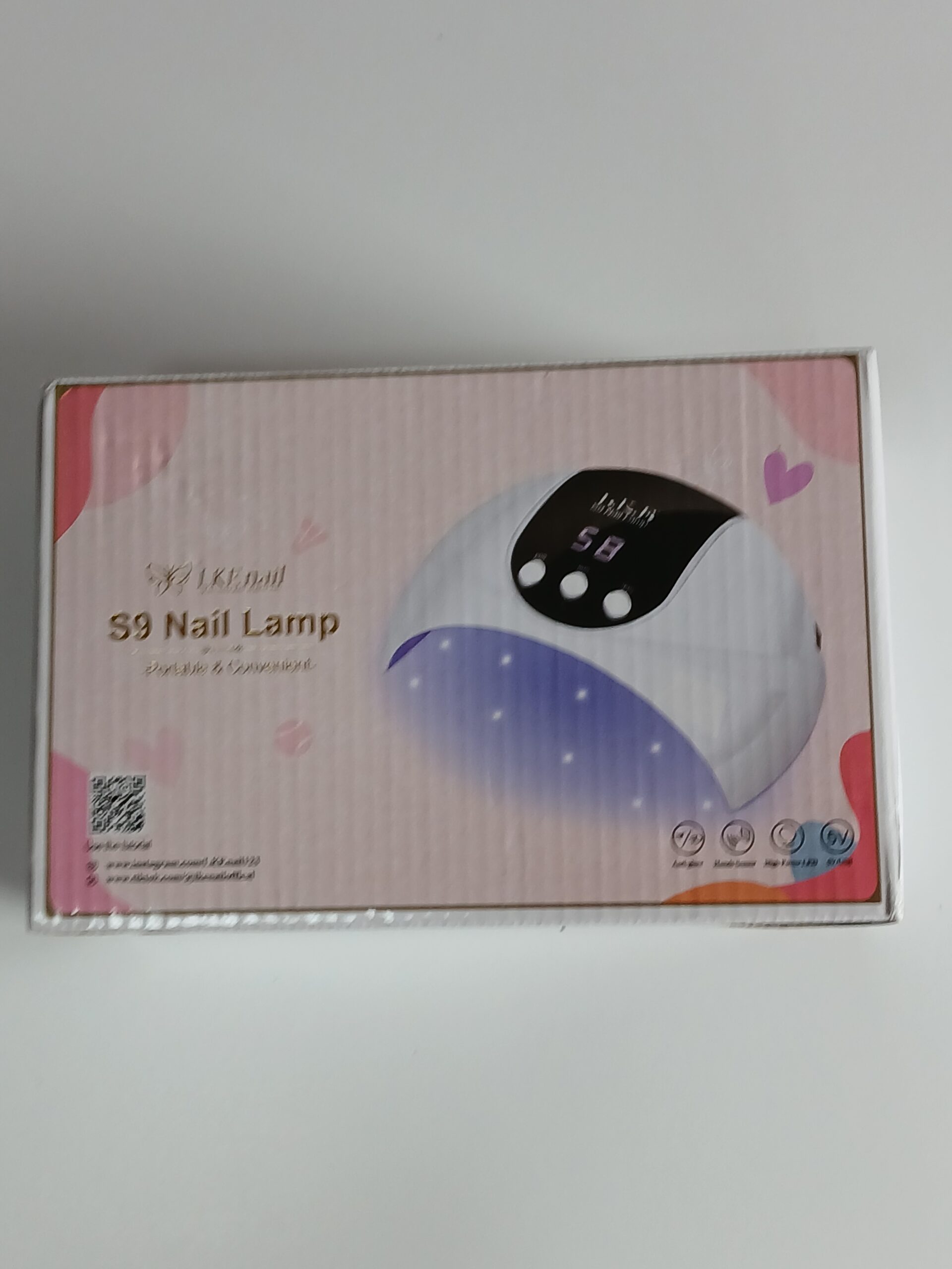 Lampa do paznokci LED UV LKE S9 do manicure hybrydowego - obrazek 6