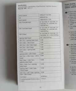 PowerBank 20000mAh 30W szybkie ładowanie PB0204 - obrazek 7
