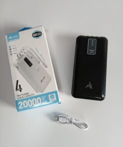 Powerbank 20000 mAh FixRix wbudowane kable 4in1 - obrazek 3
