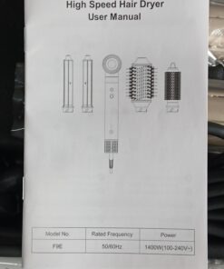 Suszarko-Lokówka Webeauty F9E 5w1 High Speed 1400W - obrazek 9