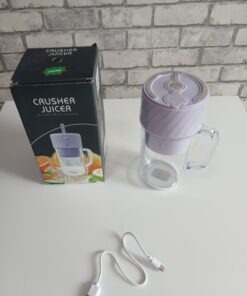 Blender przenośny bezprzewodowy Crusher Juicer LL-898 500ml USB-C