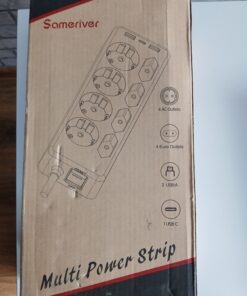 Listwa zasilająca Sameriver przedłużacz 8 gniazd + 3 USB - obrazek 3