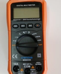 Multimetr cyfrowy Crenova MS8233D miernik uniwersalny Auto-Range etui - obrazek 3