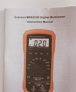 Multimetr cyfrowy Crenova MS8233D miernik uniwersalny Auto-Range etui - obrazek 5