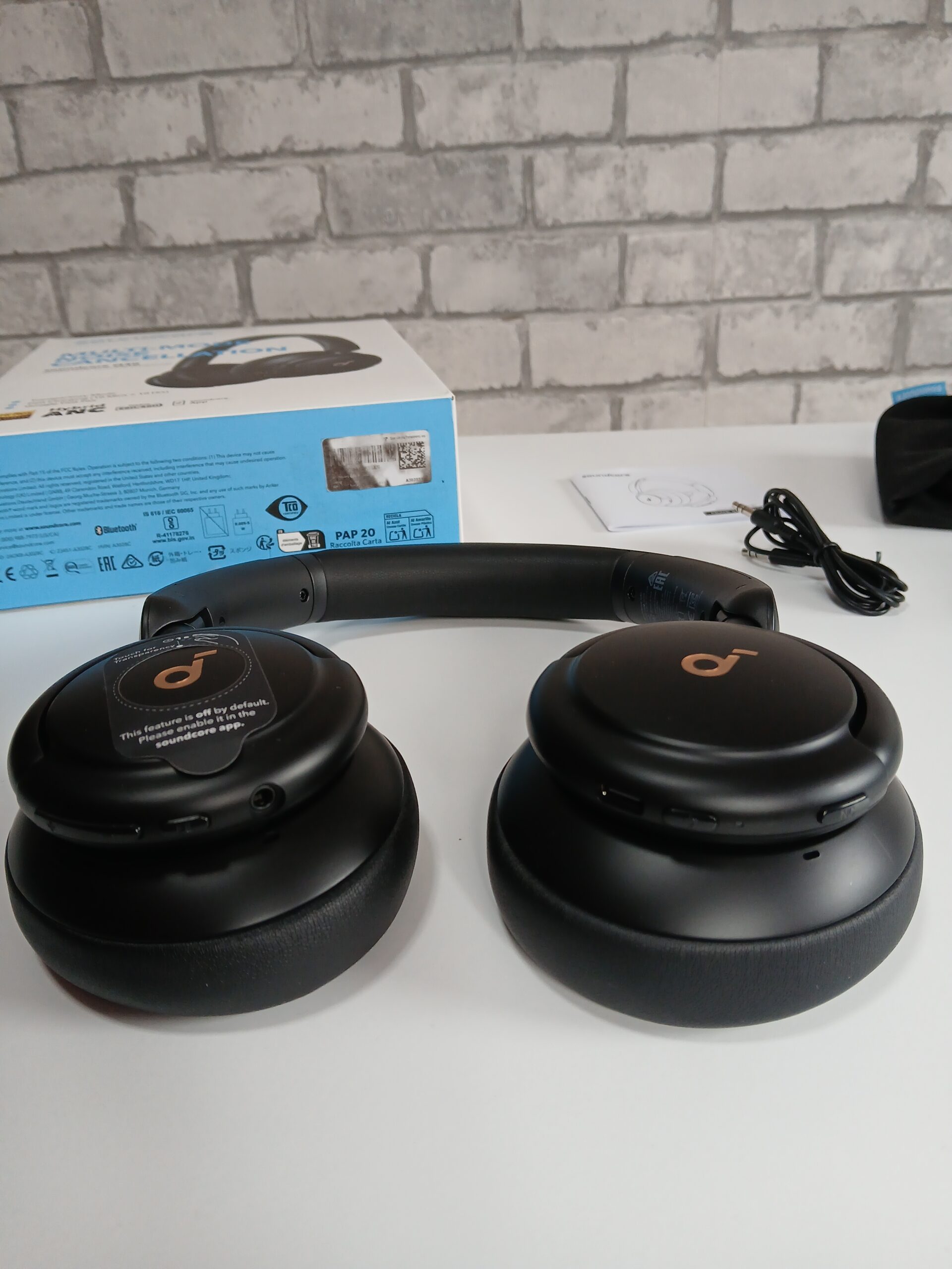 Słuchawki bezprzewodowe Anker Soundcore Life Q30 ANC Hi-Res czarne - obrazek 4