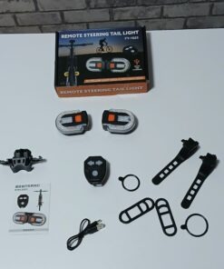 Alternative view of Rowerowe kierunkowskazy tylne bezprzewodowe pilot LED USB FY-1825