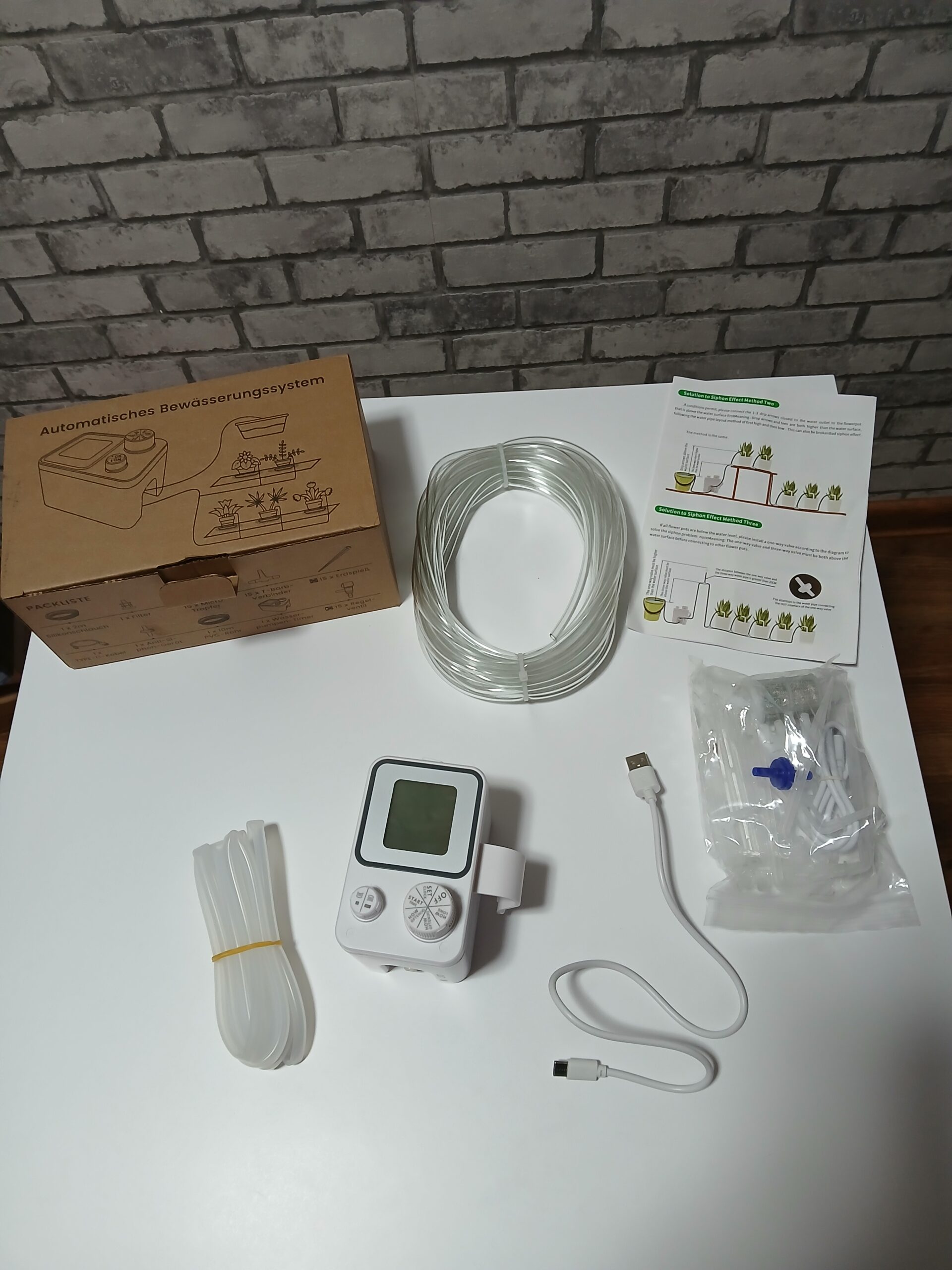 Automatyczny system nawadniania doniczek AP05 pompa timer USB - obrazek 2
