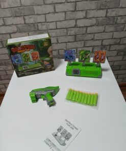 Alternative view of Gra zręcznościowa strzelanie do celu dinozaury licznik LED pistolet