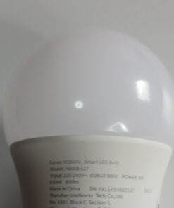 Inteligentne żarówki Smart LED Govee RGBWW E27 9W 800lm Zestaw 4 szt. - obrazek 5