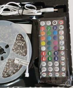 Taśma LED RGB 10m zestaw z pilotem zasilacz Light-002 - obrazek 3