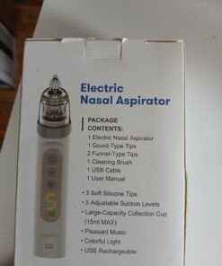 Elektryczny aspirator do nosa dla niemowląt i dzieci - obrazek 6