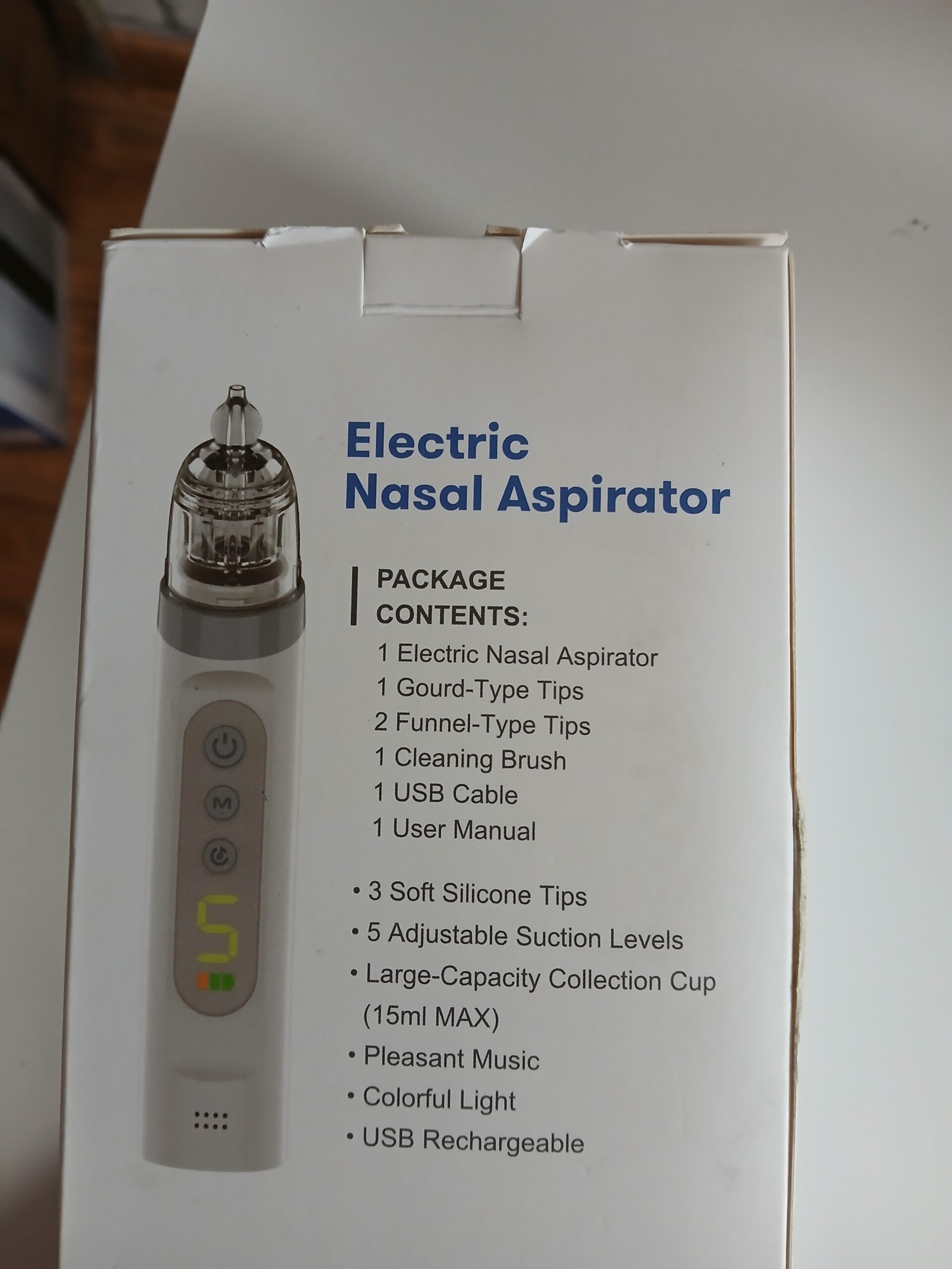 Elektryczny aspirator do nosa dla niemowląt i dzieci - obrazek 6